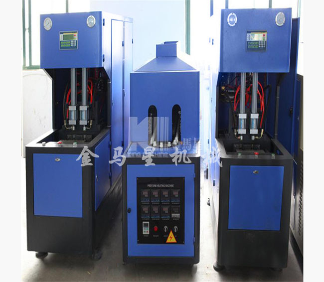 半自動塑料、PET吹瓶機（灌裝機，純凈水）