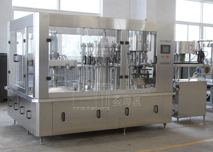 三合一瓶裝純凈水生產(chǎn)線灌裝機